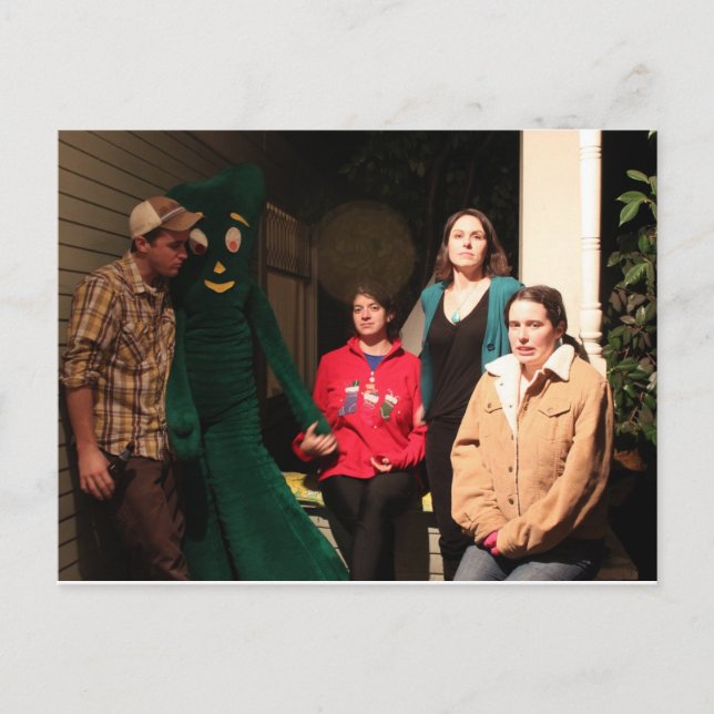 Carte Postale pire photo de famille jamais (Devant)