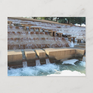 Carte Postale Piscine d'eau active - Fort Worth Water Garden # 2