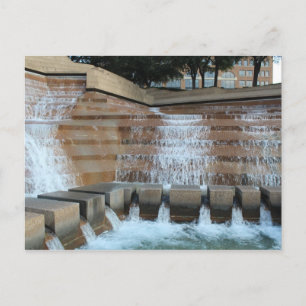 Carte Postale Piscine d'eau active - Fort Worth Water Garden # 2