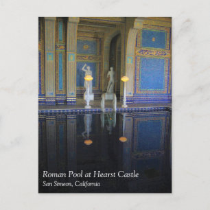 Carte Postale Piscine romaine à Hearst Castle, Californie