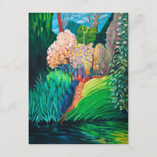 Carte Postale Piscine sombre