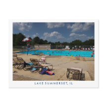 Piscine Summertime Lake Summerset, Illinois