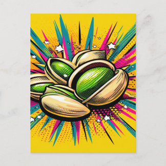 Carte Postale Pistachio super-pouvoirs