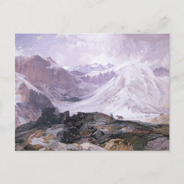 Carte Postale Piste aux moustiques - 1874 (Devant)