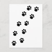 Piste de pattes de chat