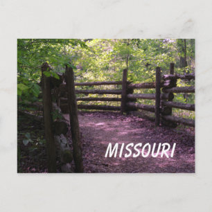 Carte Postale Piste du Missouri