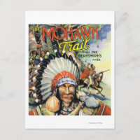 Piste Mohawk, Vue des Indiens Mohawk
