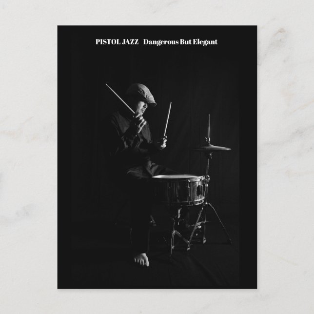 CARTE POSTALE PISTOL JAZZ(B) (Devant)