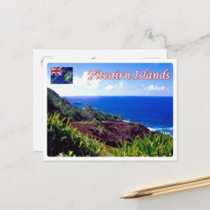 Carte Postale Pitcairn Islands - St. Paul's Point -