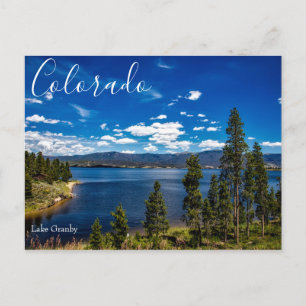 Carte postale Pittoresque du lac Granby Colorado