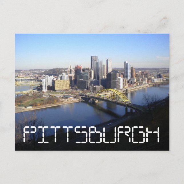 Carte Postale Pittsburgh (Devant)