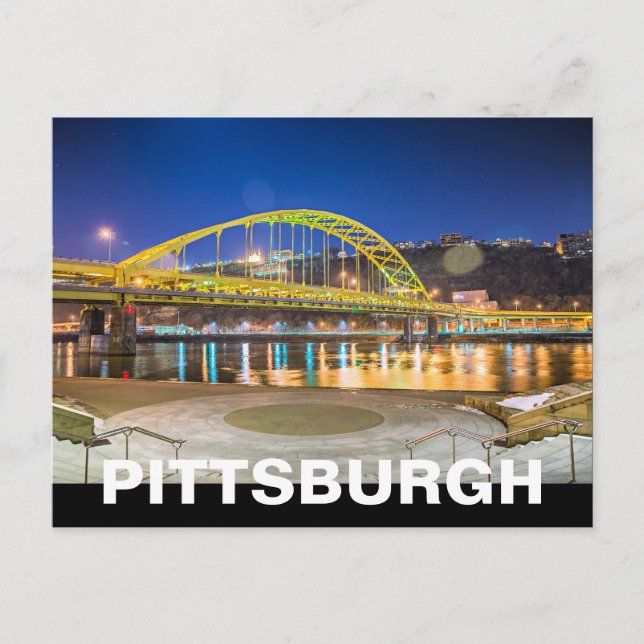 CARTE POSTALE PITTSBURGH (Devant)