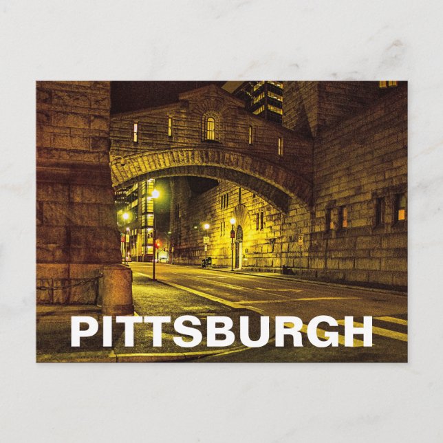CARTE POSTALE PITTSBURGH (Devant)