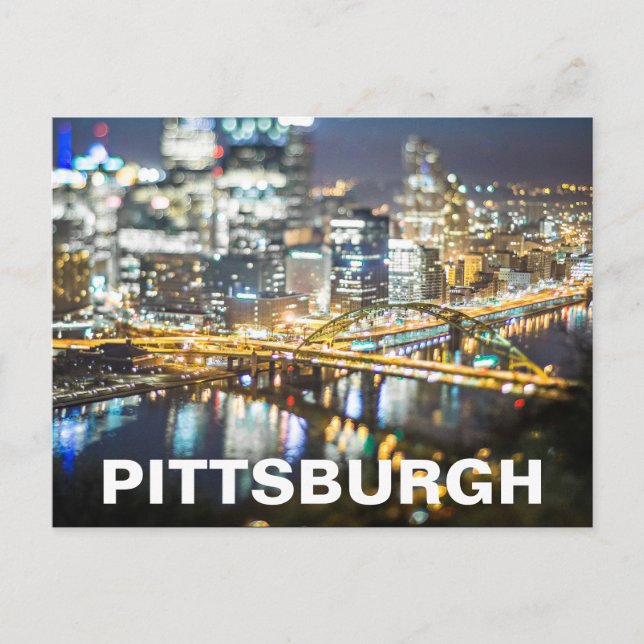 CARTE POSTALE PITTSBURGH (Devant)