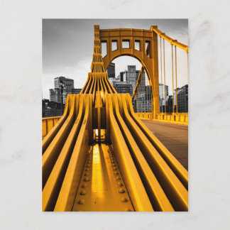 Carte Postale Pittsburgh Pennsylvania Steel City Skyline Bridge