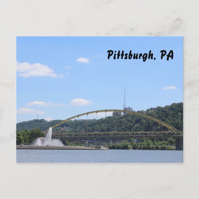 Carte postale Pittsburgh Pennsylvania Vacances Sou (Devant)