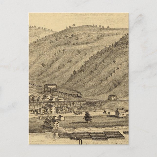 Carte Postale Pittsburgh, Pennsylvanie (Devant)