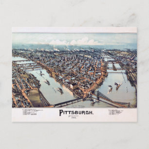 Carte Postale Pittsburgh Pennsylvanie 1902