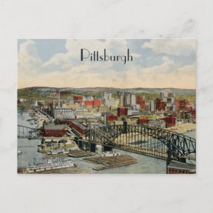 Carte postale Pittsburgh Point 1931