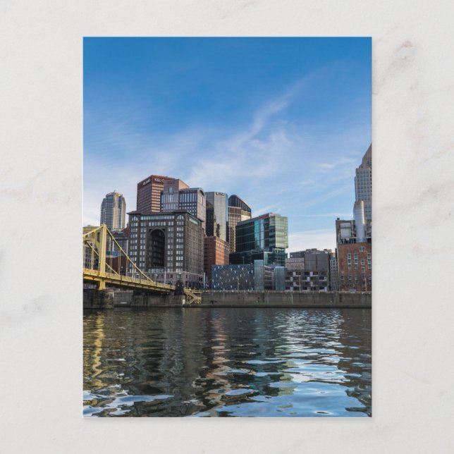 Carte Postale Pittsburgh Skyline (Devant)