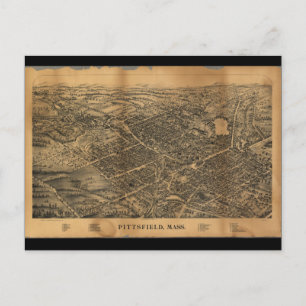 Carte Postale Pittsfield Massachusetts (1899)
