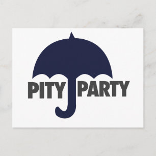 Carte Postale Pity Party