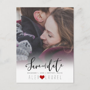 Carte Postale PixDezines DIY couleur/Enregistrez notre Date/Call