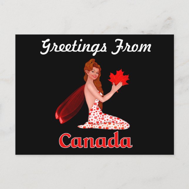 Carte postale Pixie Canada (Devant)