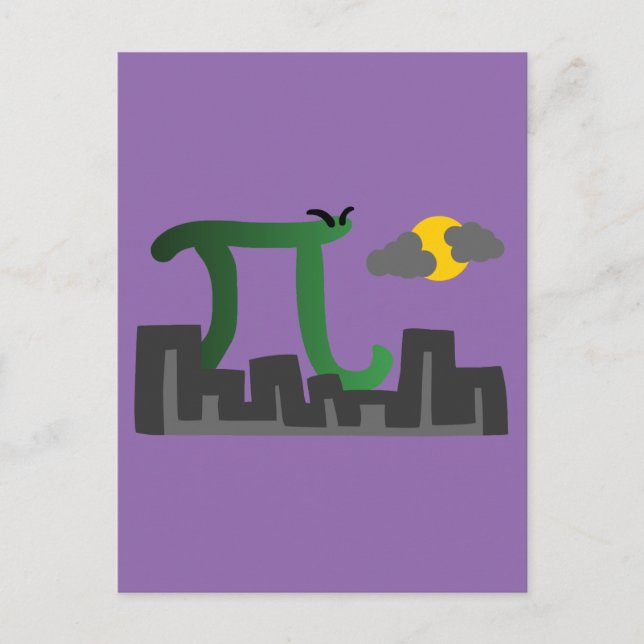 Carte Postale Pizilla (Devant)