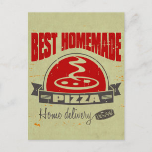 Carte Postale Pizza