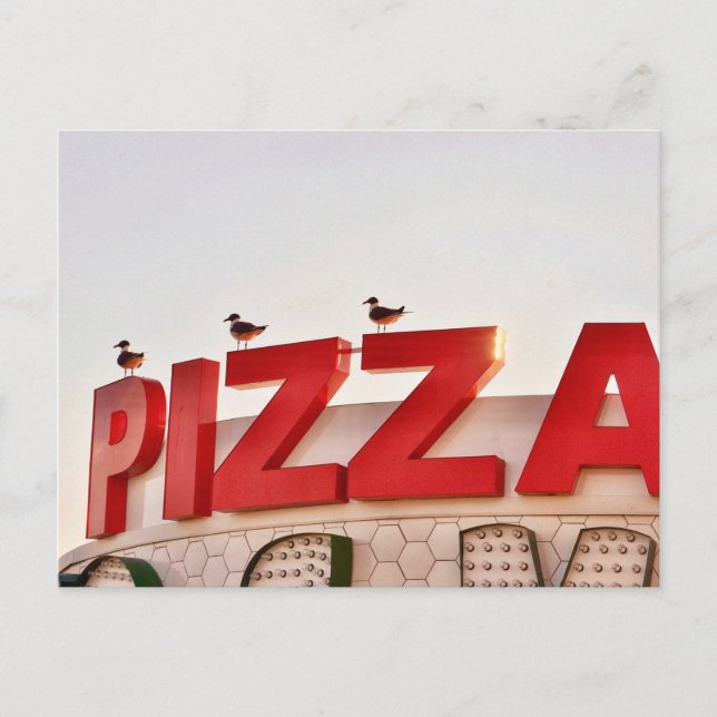 Carte postale Pizza (Devant)