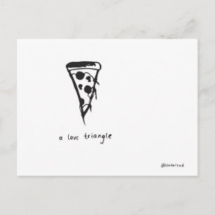 carte postale pizza