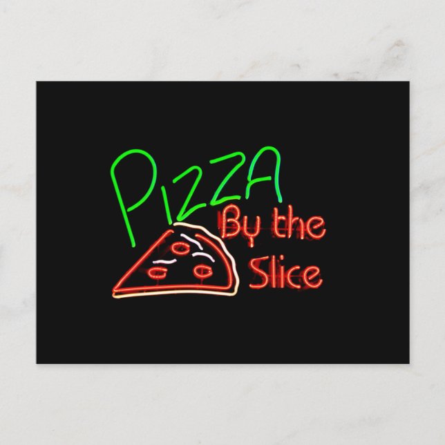 Carte postale Pizza (Devant)