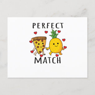 Carte Postale Pizza Hawaii Pineapple Pizza Food