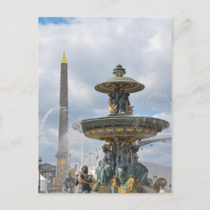 Carte Postale Place de la Concorde, Paris