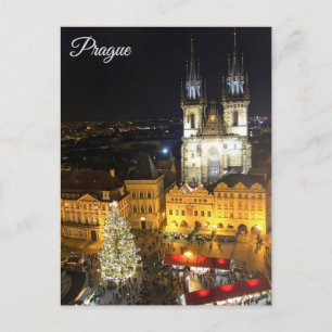 Carte Postale place de la vieille ville de prague
