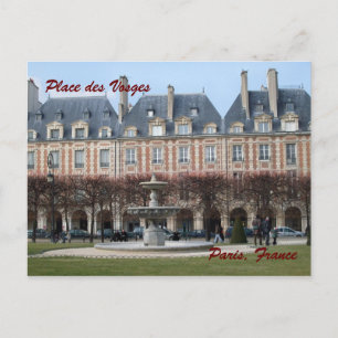 Carte Postale Place des Vosges