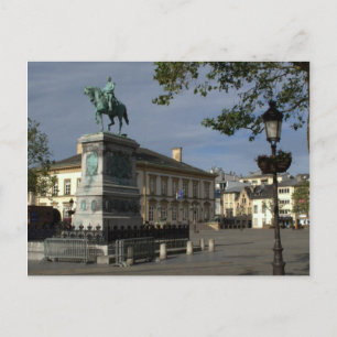 Carte Postale Place Guillaume II, Luxembourg