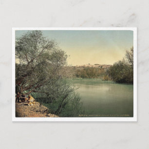 Carte Postale Place of the baptism, River Jordan, Holy Land rare