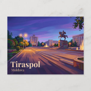 Carte Postale Place Suvorov Moldavie