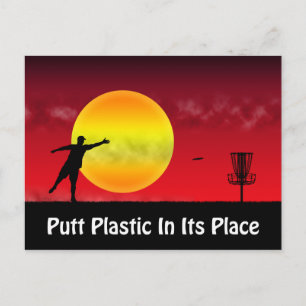 Carte Postale Placer Le Plastique À Sa Place