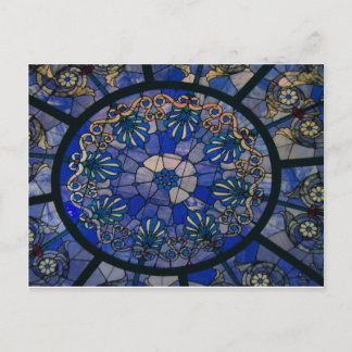 Carte Postale plafond en verre