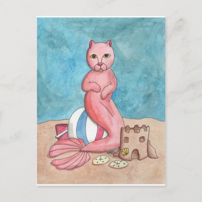 Carte Postale Plage (Devant)