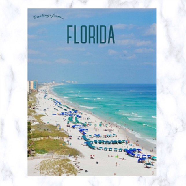 Carte Postale Plage à Destin Florida USA (Créateur téléchargé)