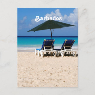 Carte Postale Plage à La Barbade
