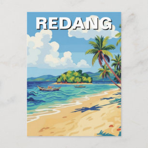 Carte Postale Plage à Redang Malaisie