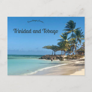 Carte Postale Plage à Trinidad et Tobago