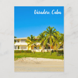 Carte Postale Plage à Vardero, Cuba