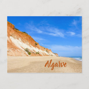 Carte Postale Plage Algarve Praia da Falésia au Portugal