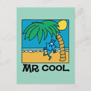 Carte Postale Plage Amusant Avec M. Cool